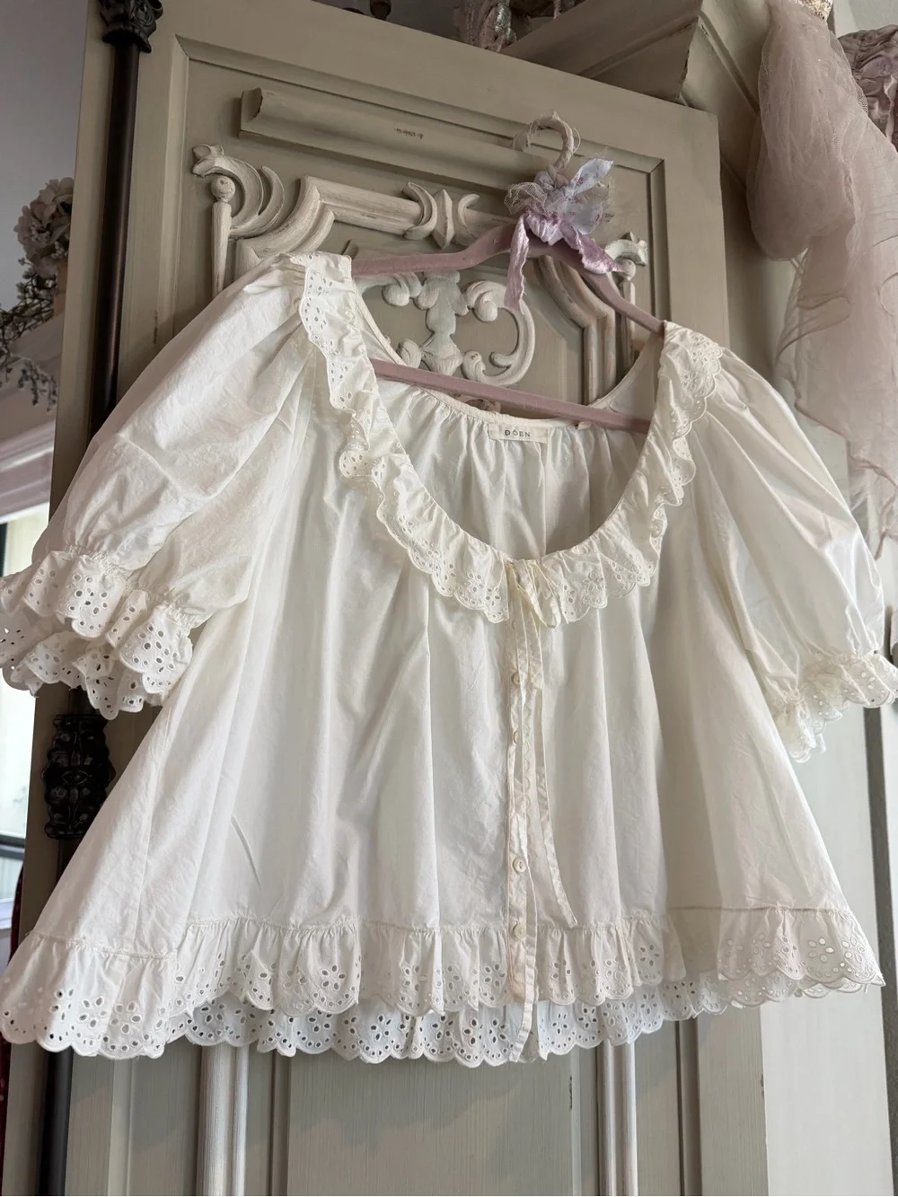 DOÉN “LAZULI” 🍃🤍🍃Top/Blouse, Beautiful, Size L